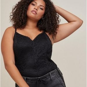 Torrid stretch lace bodysuit